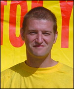 Retained firefighter Mark Ridgway