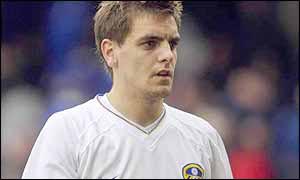 Jonathan Woodgate in action for Leeds
