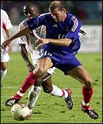 Zinedine Zidane could not inspire France to victory