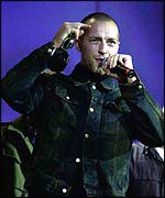 Chris Martin of Coldplay