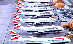 British Airways planes
