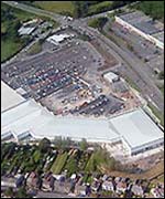 Parc Fforestffach retail development in Swansea 