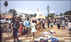 Sao Tome town