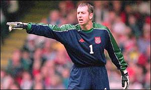Wales goalkeeper Paul Jones