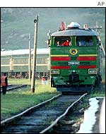 President Kim's armoured train