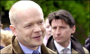William Hague and Lord Coe