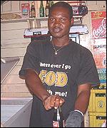 Drinker in Sierra Leone