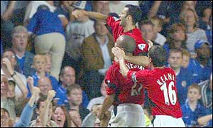 Ryan Giggs 100th goal for United earns the Mancurians a deserved point