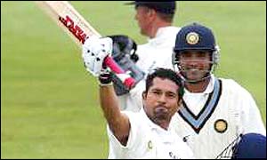 Tendulkar finally surpasses Don Bradman's mark of 29 Test centuries at Headingley against England while on his way to 193