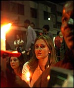 Protesters gathered in Johannesburg