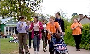 Visitors at St Fagans