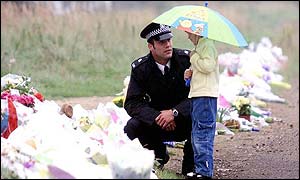 Girl delivers flowers