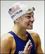 American swimmer Natalie Coughlin