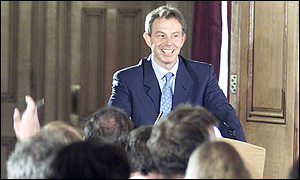 Prime Minister Tony Blair