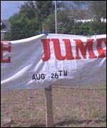 jump sign