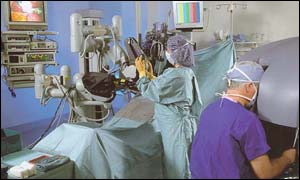 Da Vinci robotic surgery system