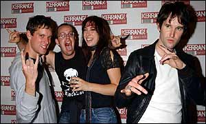 Ash at the Kerrang! Awards