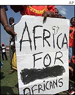 Anti-privatization demonstrators in Alexandria