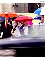 Washington street scene