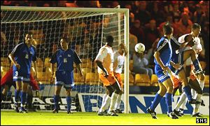 Vaduz' last-gasp 'goal' flies into the Livi net