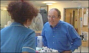 Cancer patient Bill Baldock