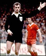 Welsh referee Clive Thomas
