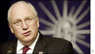 US Vice-President Dick Cheney