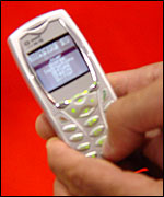 In-Fusio game on phone