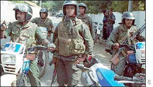 Sri Lankan special forces on alert in Colombo