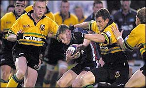 Northampton wrap up the Sharks' Mel Deane