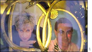 Window display at Harrods store in London