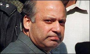 Former Pakistani premier Nawaz Sharif