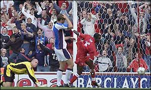 Joseph Desire-Job nets a late goal for Middlesbrough