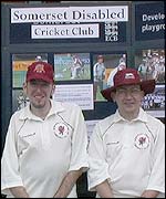 Bellew with club colleague Mark Davis