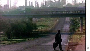 South African oil refinery