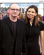Steven Soderbergh and Jules Asner