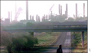 Oil refinery