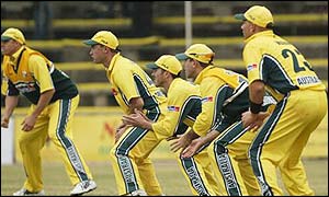 Only three Kenyan players get into double figures as Kenya make their lowest score in a one-day international 