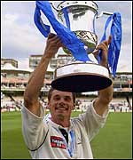 Blakey holds the C&G Trophy