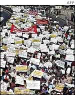 Demo in colombo on 3 September