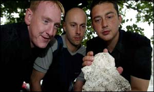 Keith Townley,Andy Sanderson and Adam Davies 