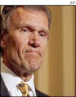 Democratic Senate majority leader Tom Daschle