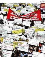 Anti-government protest in Sri Lanka