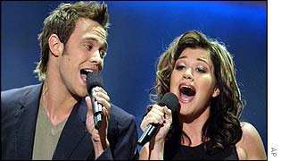 Will Young and Kelly Clarkson