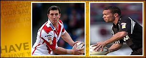 Saints' Paul Sculthorpe and Wigan's Adrian Lam are favourites to land the prize