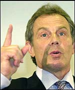 Prime Minister Tony Blair