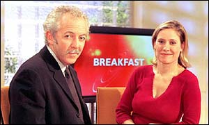 Jeremy Bowen and Sophie Raworth