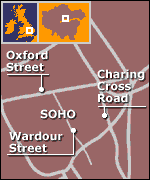 West End map