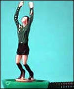 Subbuteo goalkeeper