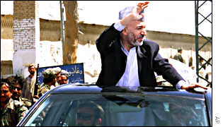 Hamid Karzai in Kandahar